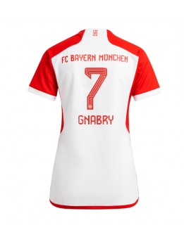 Ženski Nogometna dresi replika Bayern Munich Serge Gnabry #7 Domači 2023-24 Kratek rokav